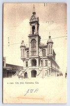 Postcard City Hall Galveston Texas Rotograph Co. c.1907 - £8.52 GBP