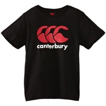 Canterbury Boy&#39;s CCC Logo T-shirt, Black- Size 8  - $45.00