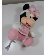 10 inch baby&#39;s first christmas disney&#39;s pink minnie - £7.79 GBP