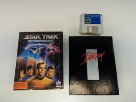 Star Trek 25th Anniversary - IBM / Tandy DOS - High Density 3.5&quot; Disks - Big Box - £14.64 GBP