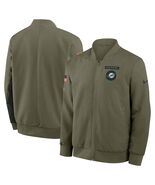 Mens Dolphins Salute to Service 2025 Sideline Full-zip Bomber Jacket - O... - €86,29 EUR