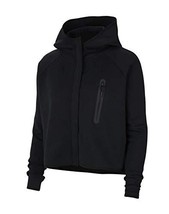 Nike Women&#39;s Sportwear Tech Fleece Cape (Black, Small) - £101.67 GBP