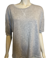 NWOT Tek Gear Gray Round Neck Short Sleeve Athletic Top Size XL - €12,18 EUR