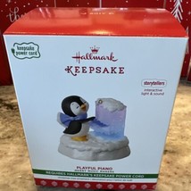 Hallmark Keepsake Ornament 2017 Playful Piano Merry Music Makers Penguin - $39.55