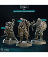 3D Printed Cast n Play Barbarian Viking Warriors Northwind Vikings 28mm ... - $13.75 CAD+