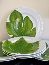 Philippe DeshoulIeres Odile Pantz Creations Limoges Life-size Leaf Dinner Plates - £466.02 GBP