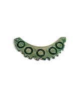 Extra Large Green Bib Necklace Pendant For Jewelry Making Artisan Craft ... - £34.89 GBP