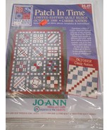 1998 Joann Fabrics Patch in Time Quilt October Block of the Month Carrie... - $163.45 MXN