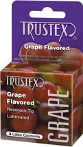 Trustex Condoms-grape - $5.40 CAD