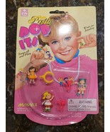 Vintage 80s Mannix Pop Its Friends Snap-on Jewelry Friends Toy Ring Earrings NOS - $54.95