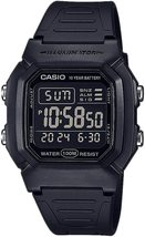 Casio W-800 Series Standard Digital Wristwatch, Men&#39;s, Overseas Model, Black Inv - £36.03 GBP