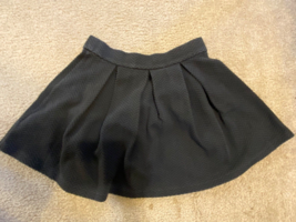 Silence + Noise Womens Black A Line Circle Mini Full Skirt pleated Sz S - £14.93 GBP