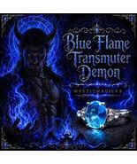 Blue Flame Transmuter Demon Ring - Turn Negativity Into Power, No More B... - $99.99