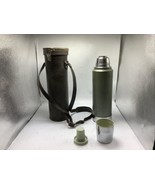 Aladdin Stanley Thermos A-944B 1 Quart With Leather Finished Case Vintage - €39,86 EUR