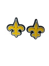 New Orleans Saints NFL Football Team Crocs Shoes Charms Set Of 2 Clog Sports - £6.37 GBP