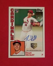 2019 Topps Update 150th Stamp Ryan Helsley ROOKIE AUTOGRAPH SP 20/150 1984 Topps - £13.76 GBP