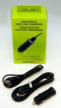 NEW Genuine TomTom Mini+Micro-USB-2.0 Car Charger+Cable GO 40S 6250 930 520 620 - £7.88 GBP
