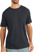 Free Fly bamboo heritage pocket tee in HEATHER BLACK - size L - $40.59