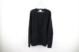 Vintage 90s Streetwear Mens Large Distressed Blank Knit Crewneck Sweater... - $44.50