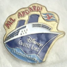 Disney Cruise Lines McDonald&#39;s Vintage Pin in Original Package  - £7.86 GBP
