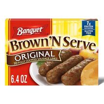 Brown 'N Serve Original Frozen Breakfast Sausage Links, 6.4 oz - $5.99