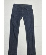 DSTLD Mens 32 X 34 Slim Fit Dark Wash Cotton Stretch Denim Indigo Gray S... - $710.30 MXN