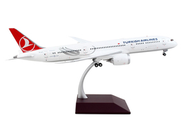 Boeing 787-9 Commercial Aircraft &quot;Turkish Airlines&quot; White with Red Tail &quot;Gemini  - £129.86 GBP