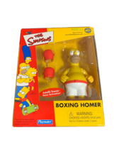 Boxing Homer Simpsons Figure 2001 Intelli-tronic Toyfair Wizard Exclusive new - £17.30 GBP