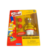 Boxing Homer Simpsons Figure 2001 Intelli-tronic Toyfair Wizard Exclusiv... - £17.32 GBP