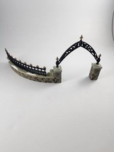 Dept. 56 &quot;All Around The Park&quot; Replacement Park Arch Entrance Wall Fence - £9.38 GBP