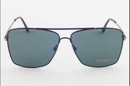 Tom Ford Magnus Black / Blue Sunglasses TF651 01V MAGNUS-02 - £113.14 GBP