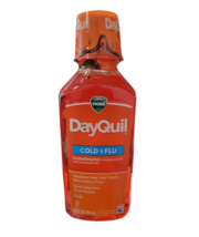 Vicks DayQuil Cold &amp; Flu Relief Liquid 12 fl oz EXP 10/2025 - £11.83 GBP
