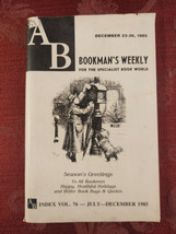 RARE Antiquarian Bookman Magazine December 23 30 1985 Book Trade Weekly - £8.10 GBP