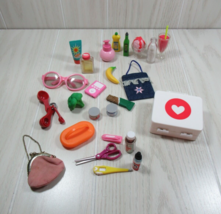 Our Generation Battat lot 18&quot; doll accessories Beach supplies food first aid + - £12.22 GBP