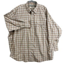 Cripple Creek Shirt Mens 3XL Brown Plaid Pearl Snap Western Rodeo Workwear - £12.33 GBP