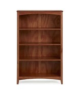 Mission Craftsman Shaker 4 Shelf 48&quot; Solid Wood Bookcase - $399.00