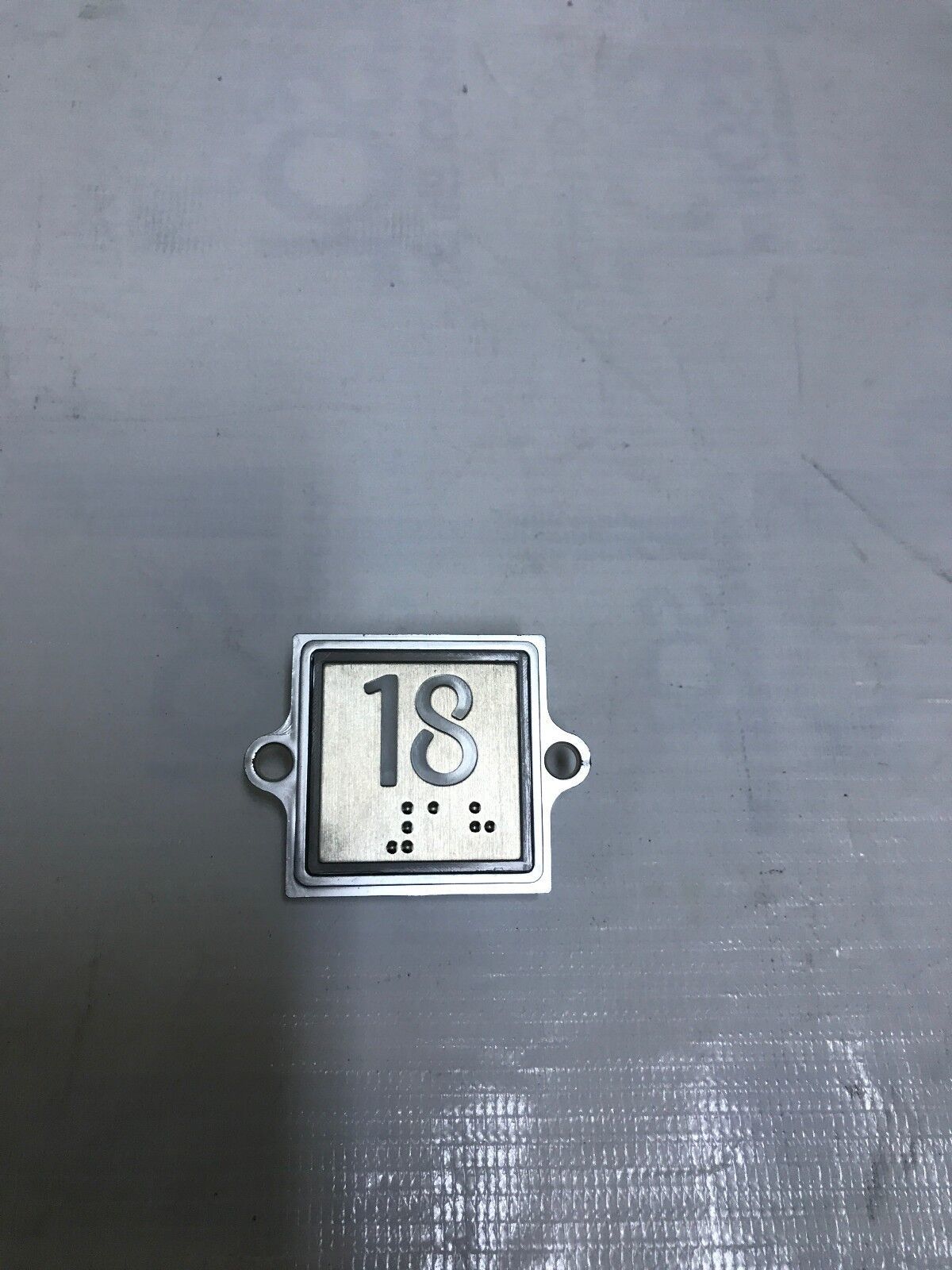 Kone 853343H03(G01-G06) Square elevator Button L18 KM863053G065H101 KDS300 - $56.84