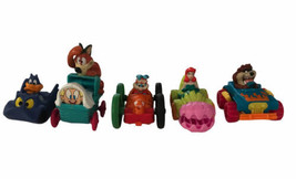 Lot Of 5 McDonalds Car Toys - Ariel, Daffy, Buster/Elmyra, Taz, Buttons/... - £12.75 GBP