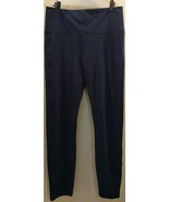 Woman’s Vuori Studio Pocket Legging Size Medium Blue - $34.42 CAD