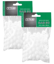 200-Pack .50 Caliber Solid Polymer WHITE Quick Access Balls - T4E Glass ... - $34.99