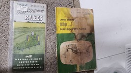 Vintage LOT of 2 John Deere Side-Delivery Rake Brochure and 890 Manual A... - $28.60