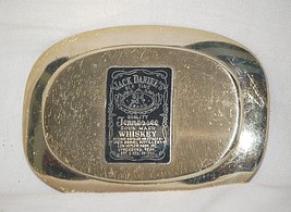 Jack Daniel&#39;s Belt Buckle Tennessee Sour Mash Whiskey Vintage - £19.46 GBP
