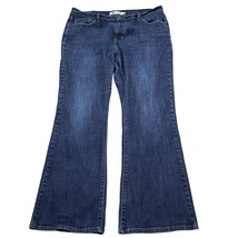 Levis Pants Womens 16 Blue Mid Rise 5 Pocket Design Boot Cut Casual Jeans - $29.70