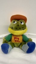 Vintage 1980 Kellogg Sugar Smacks Dig Em Plush Frog made by R. Dakin - £7.70 GBP