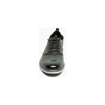 Stacy Adams Sync Plain Toe Elastic Lace Up Sneaker Leather Green 25662-300 image 7