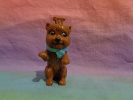 Barbie Brown Puppy Dog Pet With Blue Collar - £2.36 GBP