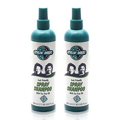 Stylin&#39; Dredz Spray Shampoo With Tea Tree Oil for Hair Care 350ml 2 Pack - $18.79