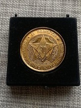 CCCP Table Medal In Honor Of 30th  Anniversary Of Jitomir Free In WW2 - £10.64 GBP