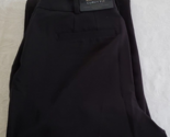NWT Worthington Curvy Fit Stretch Black Flat Front Dress pants Size 4S - £15.02 GBP