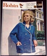 Robin Lady&#39;s Blazer Pattern No 1369 - $3.95